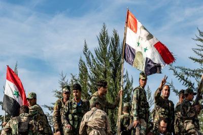 Əsəd rejiminin əsgərləri İraqa qaçıb