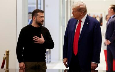 Tramp Ukrayna Prezidentini müharibəni dayandırmağa çağırıb