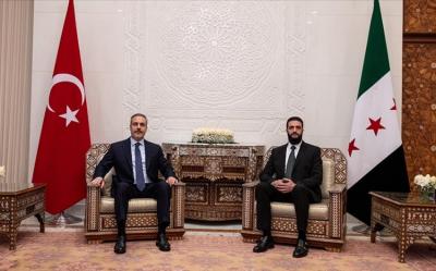 Türkiyə Suriyada dövlət qurumlarının bərpasına kömək etməyə hazırdır