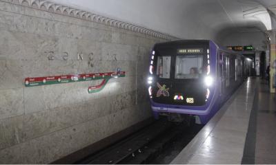 Bakı metropolitenində bazar günü üçün qatarların iş qrafiki açıqlanıb