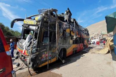 Efiopiyada avtobus qəzası -  25 ölü