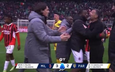 "Milan"da baş məşqçi ilə oyunçu arasında qalmaqal