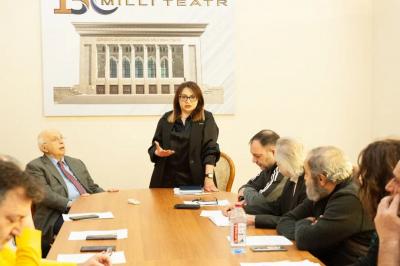 Akademik Milli Dram Teatrında "Baş" tamaşası səhnələşdirilir