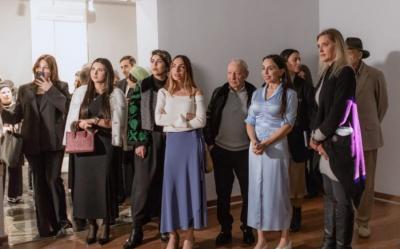 Leyla Əliyeva və Arzu Əliyeva “Xəyal etmək azadlığı” sərgisində
