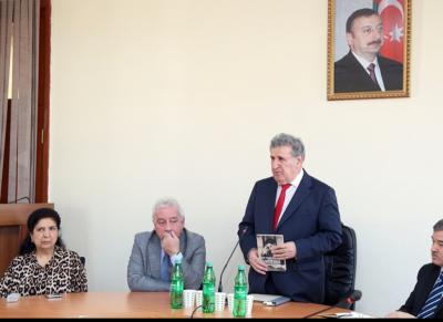 AMEA-da akademik Heydər Hüseynov irsinə həsr edilmiş kitabın təqdimatı olub