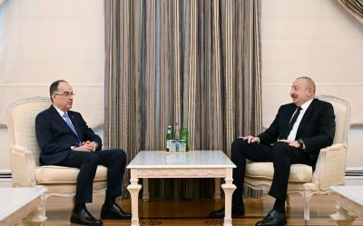Prezident İlham Əliyev Albaniya Prezidenti ilə görüşüb - YENİLƏNİB