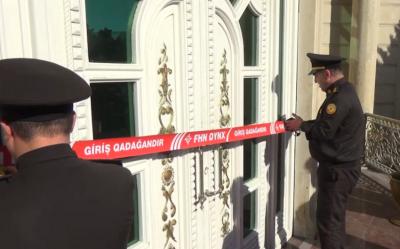 Bakıda yanğın təhlükəli şadlıq saraylarının fəaliyyəti dayandırılıb