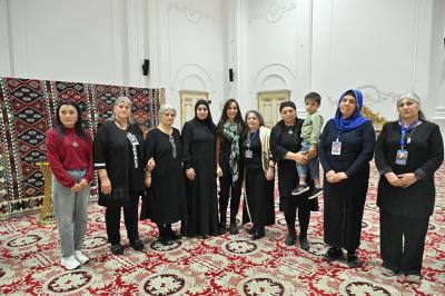 Leyla Əliyeva Qubada şəhid övladları ilə birgə Novruz şənliyində iştirak edib 