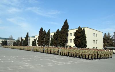 Hərbi vəzifəlilərin təlim toplanışı başa çatıb