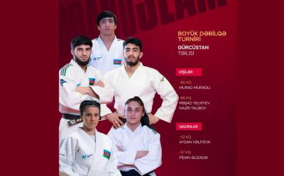Azərbaycan cüdoçuları "Böyük Dəbilqə"də mübarizəyə başlayır