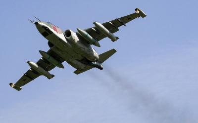 Rusiyada “Su-25” qəzaya uğrayıb, pilot sağ qalıb