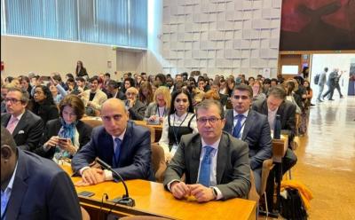 Emin Əmrullayev UNESCO-nun mənzil-qərargahında Qlobal Nazirlərin Dialoqunda iştirak edib