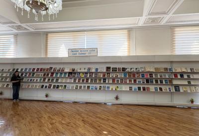 “Əməkdar incəsənət xadimi Sabit Rəhman - 115” adlı kitab sərgisi açılıb