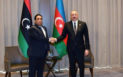 Liviya Prezidenti Ramazan bayramı münasibətilə İlham Əliyevi təbrik edib