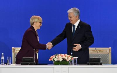 Qazaxıstan tranzit potensialını genişləndirmək üçün Sloveniya limanı ilə tərəfdaşlıqda maraqlıdır