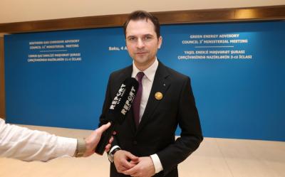 Sebastyan-İoan Burduja: "Yaşıl enerji dəhlizi"nin dəyəri 10 milyard avrodan çox ola bilər"