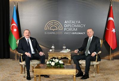 Antalyada Azərbaycan və Türkiyə prezidentlərinin görüşü keçirilib -  YENİLƏNİB-1