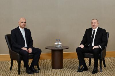 Prezident İlham Əliyevin Antalyada Avropa Şurasının Baş katibi Alen Berse ilə görüşü olub -  YENİLƏNİB