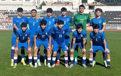 Millimiz UEFA İnkişaf Turnirinə məğlubiyyətlə başladı