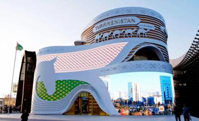 “Expo 2025”də Türkmənistanın milli pavilyonu açılıb