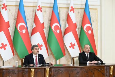 İlham Əliyev: "Gürcüstan və Azərbaycanın birgə icra etdikləri layihələr daha böyük coğrafiya üçün böyük önəm daşıyır"