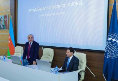 UNEC-də “Əmək bazarına hazırlıq indeksi” layihəsinin təqdimatı olub