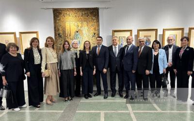 Qırğızıstanda “Azərbaycanın sənət incilərində yaşayan milli irsi" sərgisinin açılışı olub