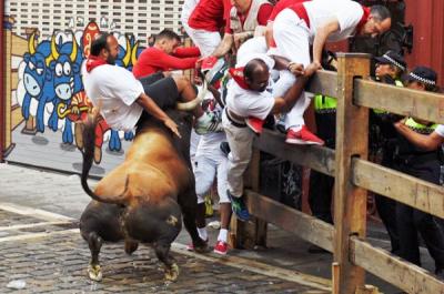 İspaniyada festival zamanı faciə