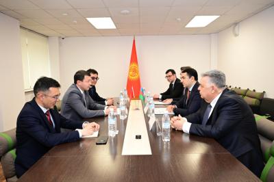 Mədəniyyət naziri Bişkekdə qırğız həmkarı ilə görüşüb