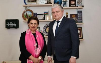 AFFA-nın baş katibi Meksika səfiri ilə görüşdü
