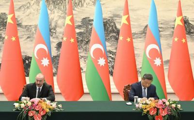 Azərbaycanla Çin hərtərəfli strateji tərəfdaşlıq əlaqələrinin qurulması haqqında Birgə Bəyanat imzalayıb -  MƏTN