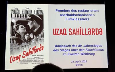 “Uzaq sahillərdə” filmi Berlində bərpa olunub