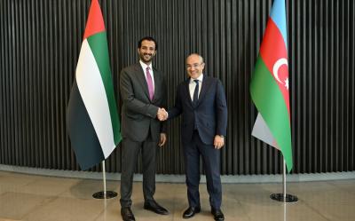 Azərbaycan və BƏƏ iqtisadi əməkdaşlığın genişləndirilməsini müzakirə edib