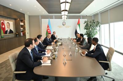 BƏƏ ilə iqtisadi əməkdaşlığın genişləndirilməsi müzakirə olunub
