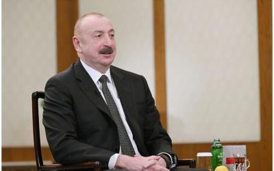 Azərbaycan Prezidenti: "Biz “Vahid Çin” siyasətini qətiyyətlə dəstəkləyirik"