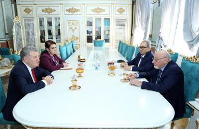 Akademik İsa Həbibbəyli Rusiya EA-nın vitse-prezidenti ilə görüşüb
