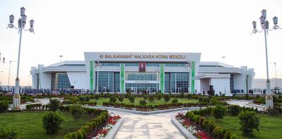 Türkmənistanda yeni Beynəlxalq Hava Limanı istifadəyə verilib