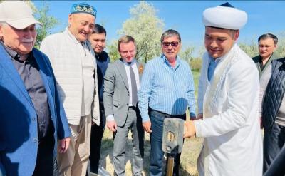 Baykonurun tarixində ilk məscidin təməli qoyulub