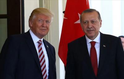 Ərdoğanla Tramp arasında  telefon danışığı olub