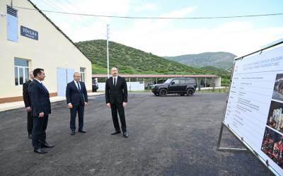 “Qoç Ət”in Xocalının Xanabad kəndindəki heyvandarlıq kompleksinin açılışı olub -  YENİLƏNİB