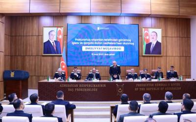 Baş Prokurorluqda əməliyyat müşavirəsi keçirilib, Kamran Əliyev tapşırıqlar verib