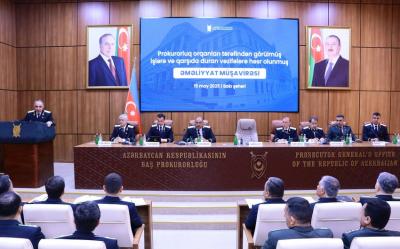 Baş prokuror: Dövlət təhlükəsizliyinə qəsd edən cinayətlərə qarşı koordinasiyalı fəaliyyət davam etdirilməlidir