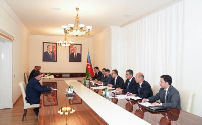 Ramin Məmmədov Qazaxda vətəndaşların müraciətlərini dinləyib