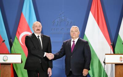 İlham Əliyev və Viktor Orban mətbuata birgə bəyanatla çıxış ediblər - YENİLƏNİB-1