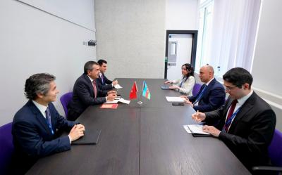 Elm və təhsil naziri türkiyəli həmkarı ilə görüşüb