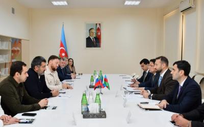 Dağıstanın iqtisadiyyat və ərazi inkişafı naziri Sumqayıt Kimya Sənaye Parkında olub