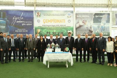 Ulu Öndərin anadan olmasının 102-ci ildönümü və AMEA-nın 80 illiyinə həsr edilmiş futbol turniri başa çatıb