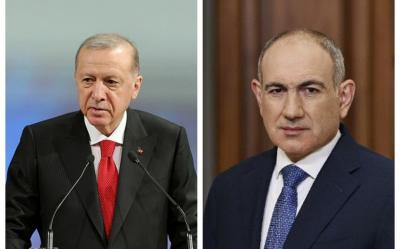 Paşinyan Ərdoğanla İrəvan və Ankara arasındakı münasibətləri müzakirə edib