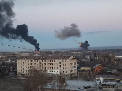 Rusiyanın hava hücumu ilə əlaqədar Sumıdan səkkiz minə yaxın uşaq təxliyə edilib