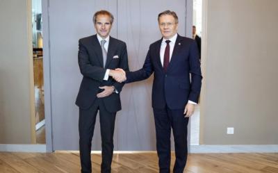 Qrossi “Rosatom”un direktoru ilə Zaporojya AES-dəki vəziyyəti müzakirə edib